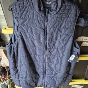 Chaps Dark Blue Puffer Vest